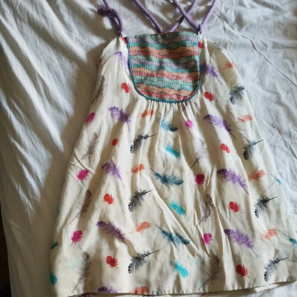 **FREE**Anthropologie Feather Top-Tank